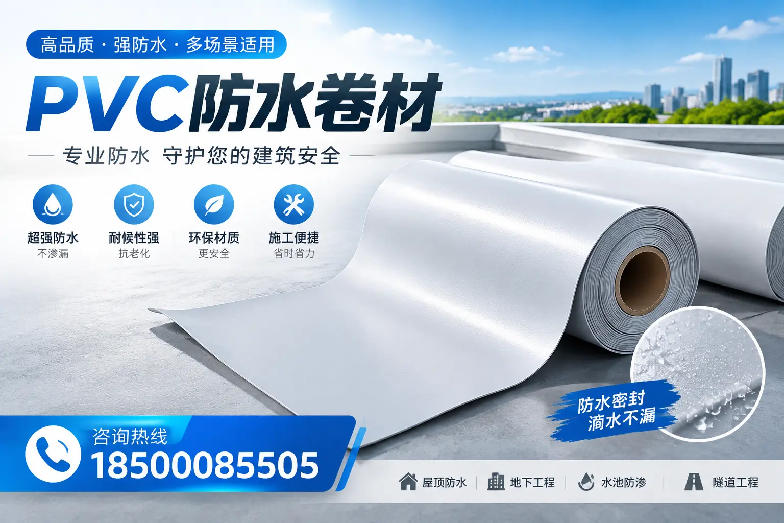 PVC防水卷材的市场竞争分析，辽阳品牌选择参考